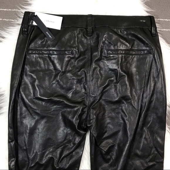 J Brand Arjun genuine leather joggers - Picture 11 of 11